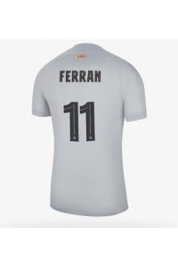 Barcelona Ferran Torres #11 Voetbaltruitje 3e tenue 2022-23 Korte Mouw
